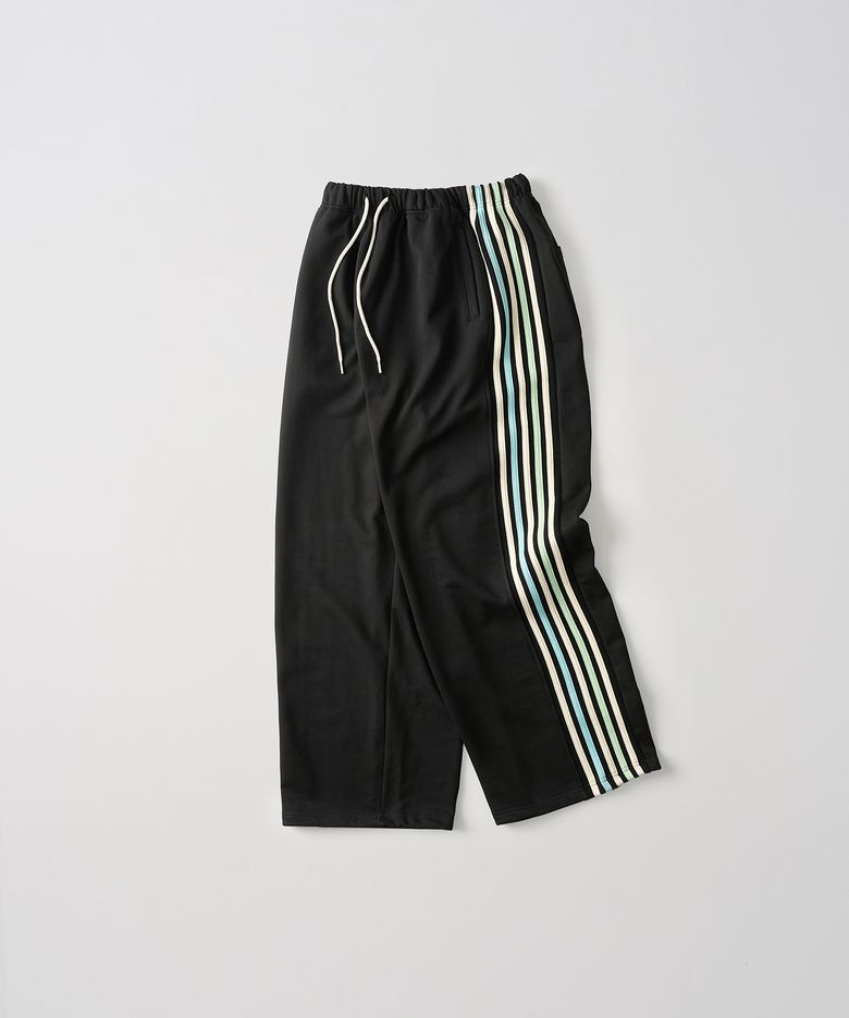 Rainbow Binding Sweatpants (BLACK)