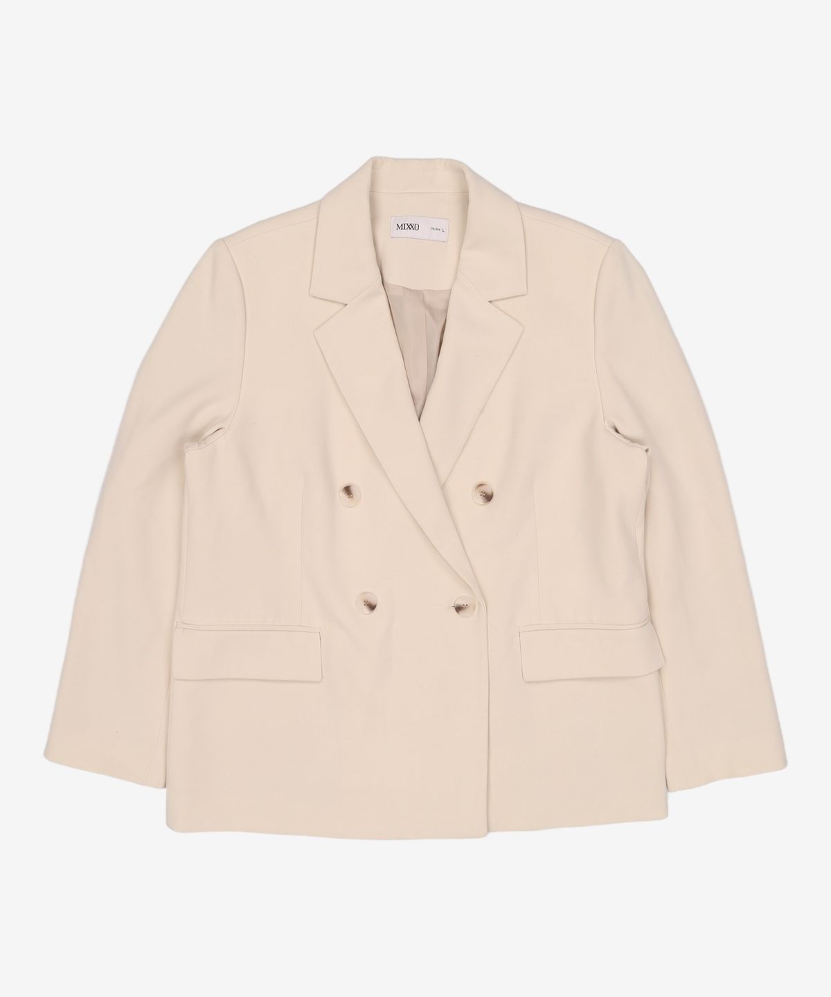 미쏘(MIXXO) 테일러드 더블 자켓 MIWJKD302B L