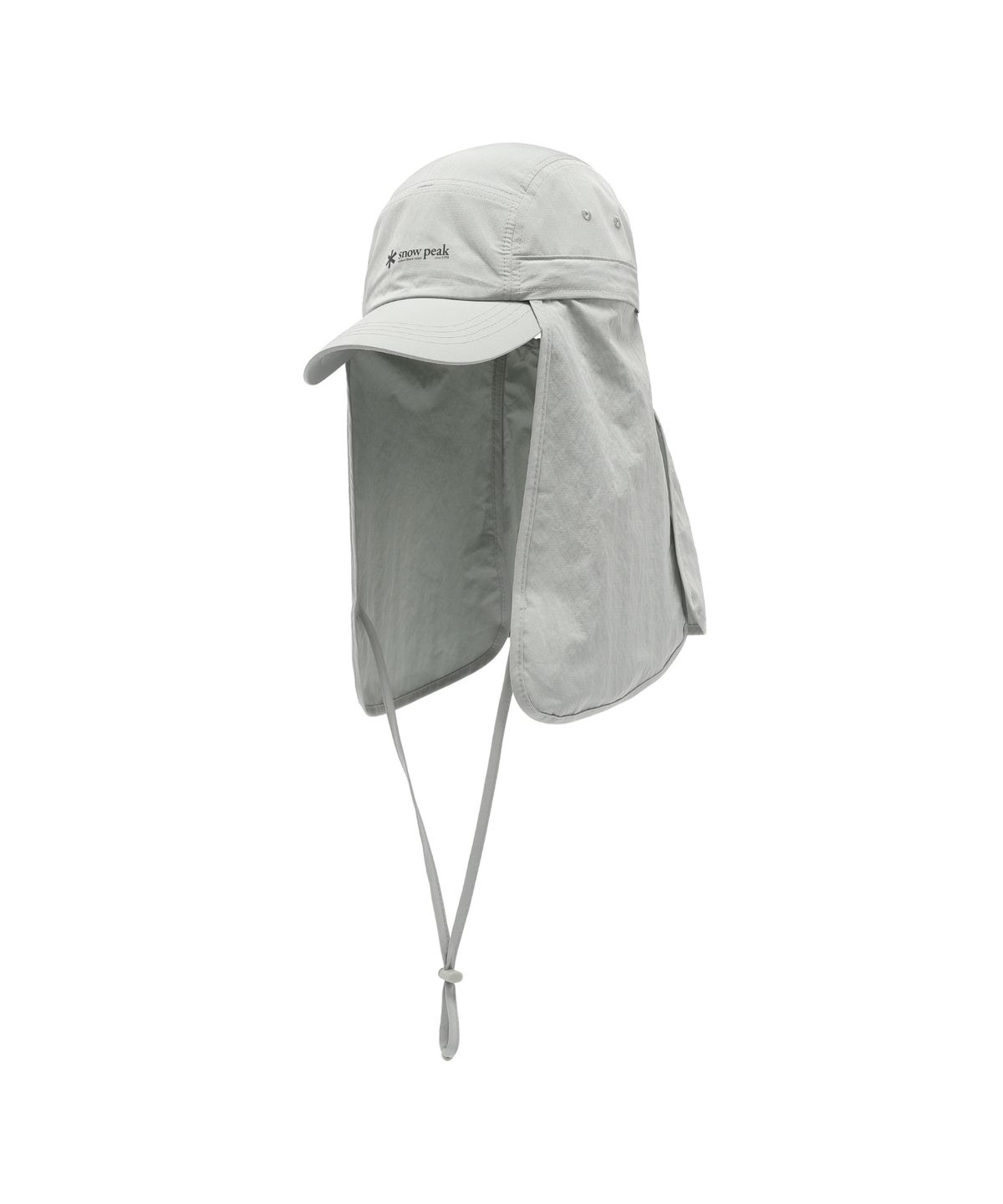 스노우피크 어패럴(SNOWPEAK APPAREL) 에코 타슬란 썬쉐이드 캠프캡 (S26MUFCP76) Light Khaki