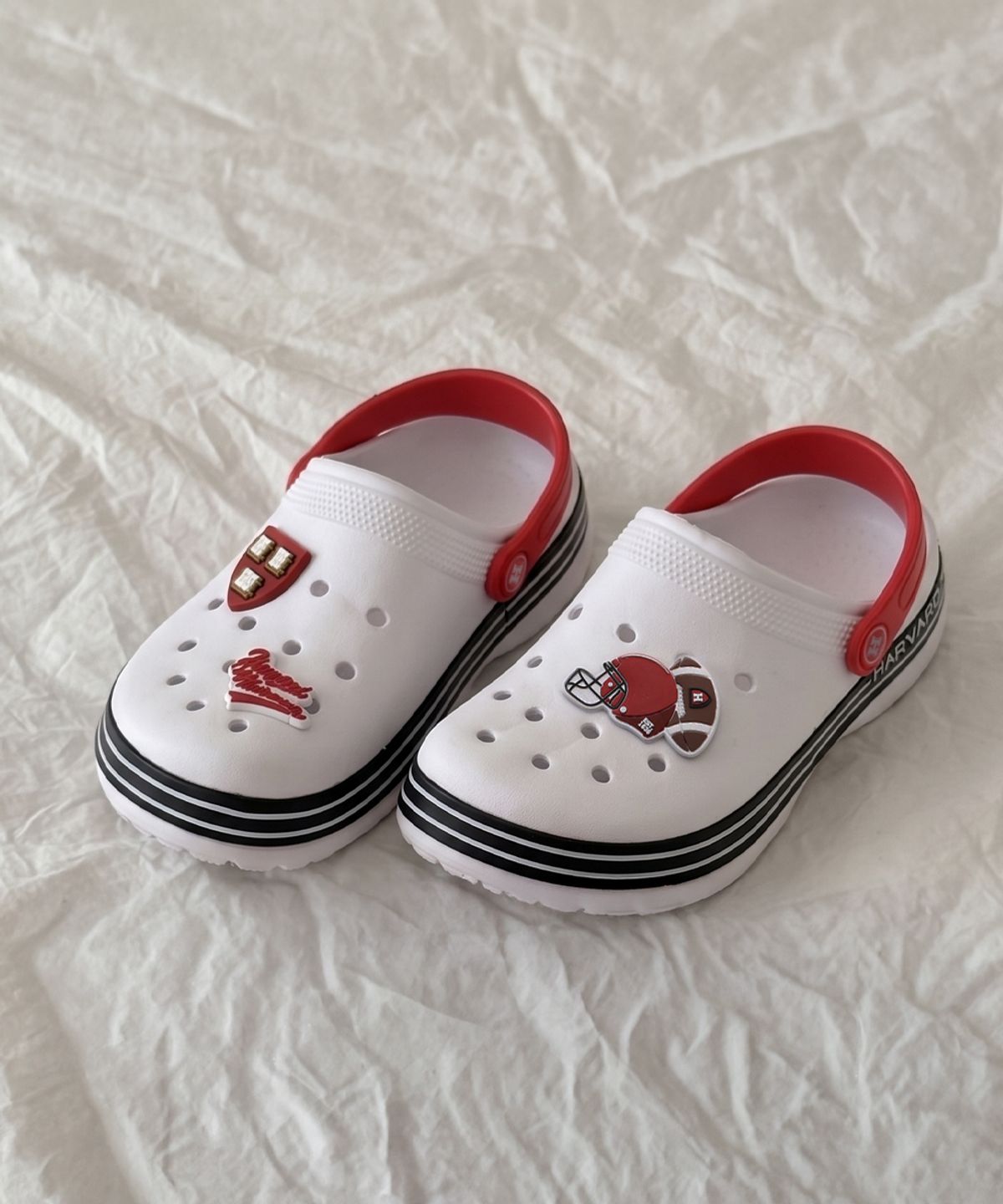 하버드슈즈 키즈(HARVARD SHOES KIDS) [2PACK] 카론 키즈 EVA 샌들 슬리퍼 화이트