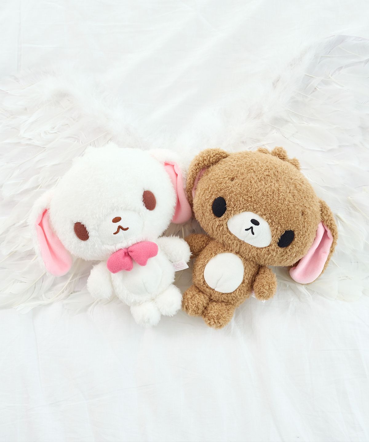 콜리(COLLEY) 슈가바니즈 봉제인형 20cm 2종 (시로우사&쿠로우사)