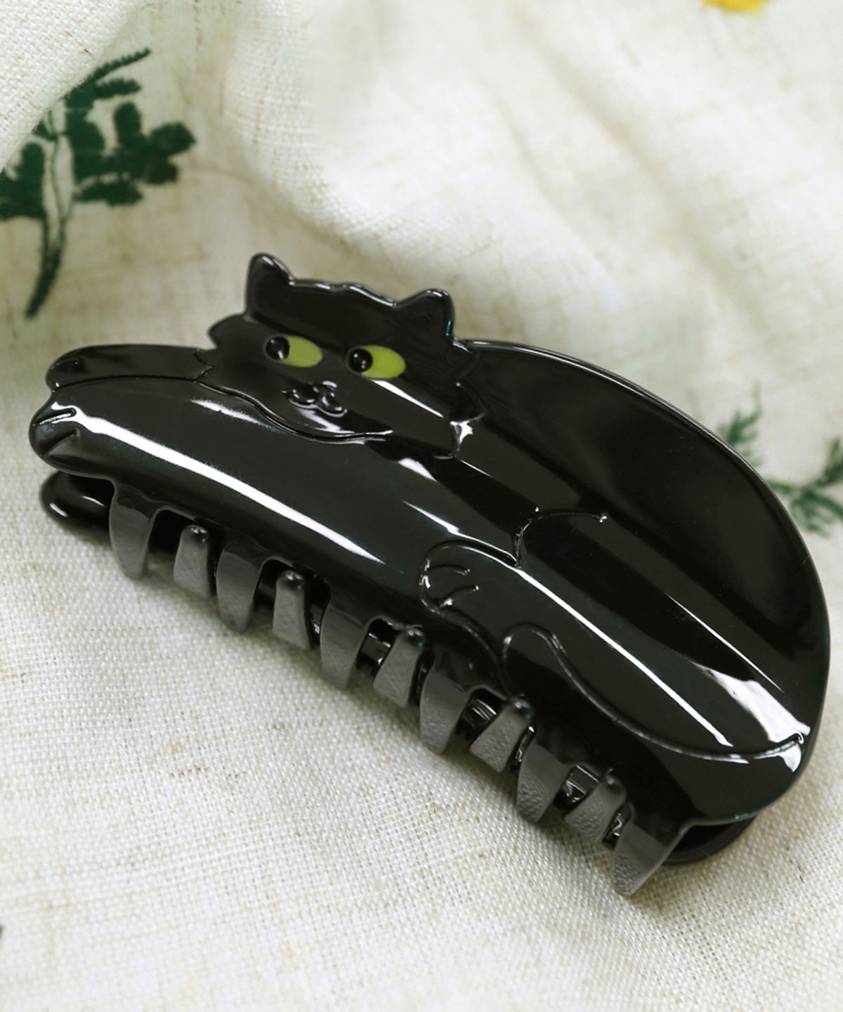 쿠쿠수제뜨(COUCOU SUZETTE) (선물포장) Black Cat Hair Claw