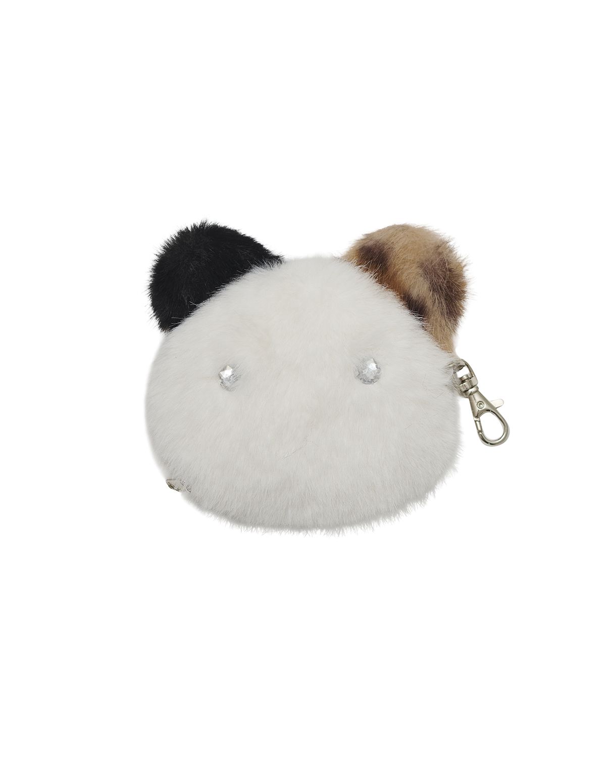 더뮤지엄비지터(THEMUSEUMVISITOR) PANDA CUBIC KEYRING (WHITE)