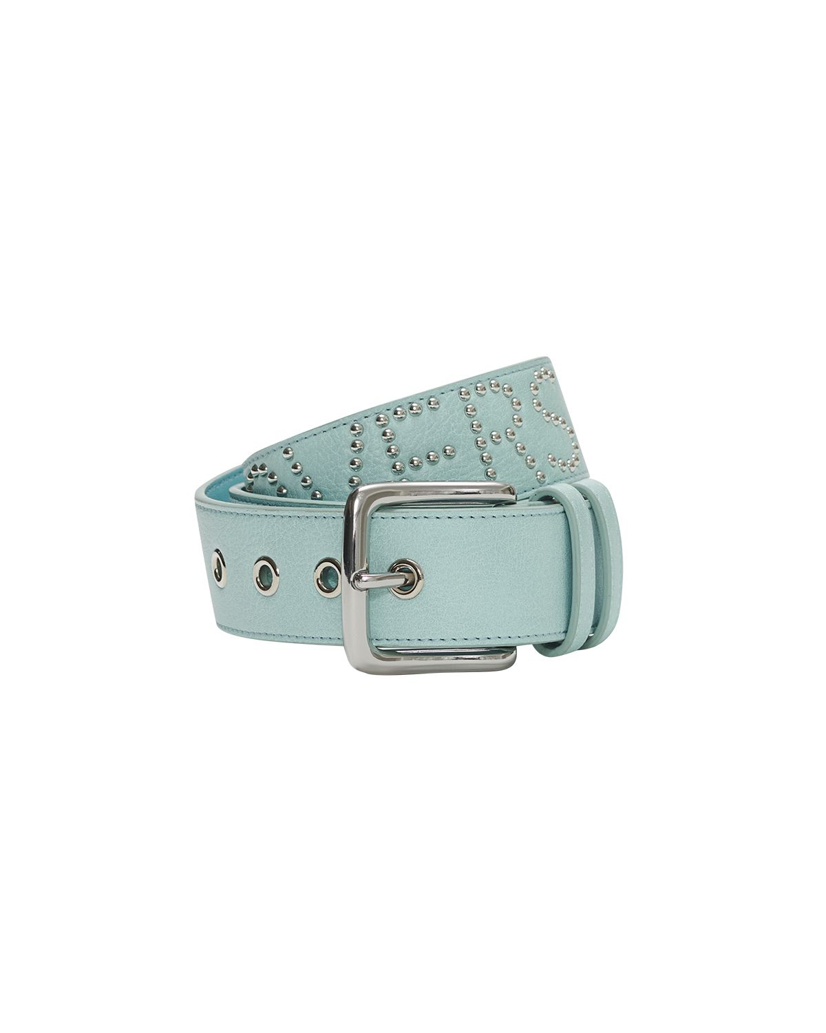 더뮤지엄비지터(THEMUSEUMVISITOR) FASHION LOVERS LEATHER BELT (MINT)