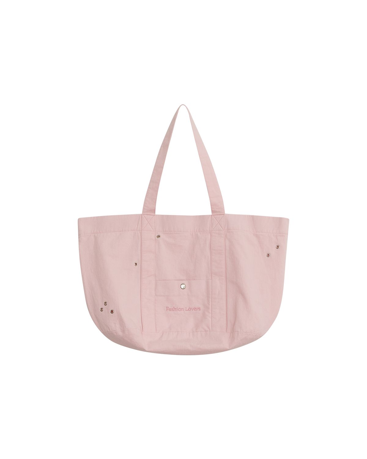 더뮤지엄비지터(THEMUSEUMVISITOR) FASHION LOVERS EYELET SHOULDER BAG (PINK)