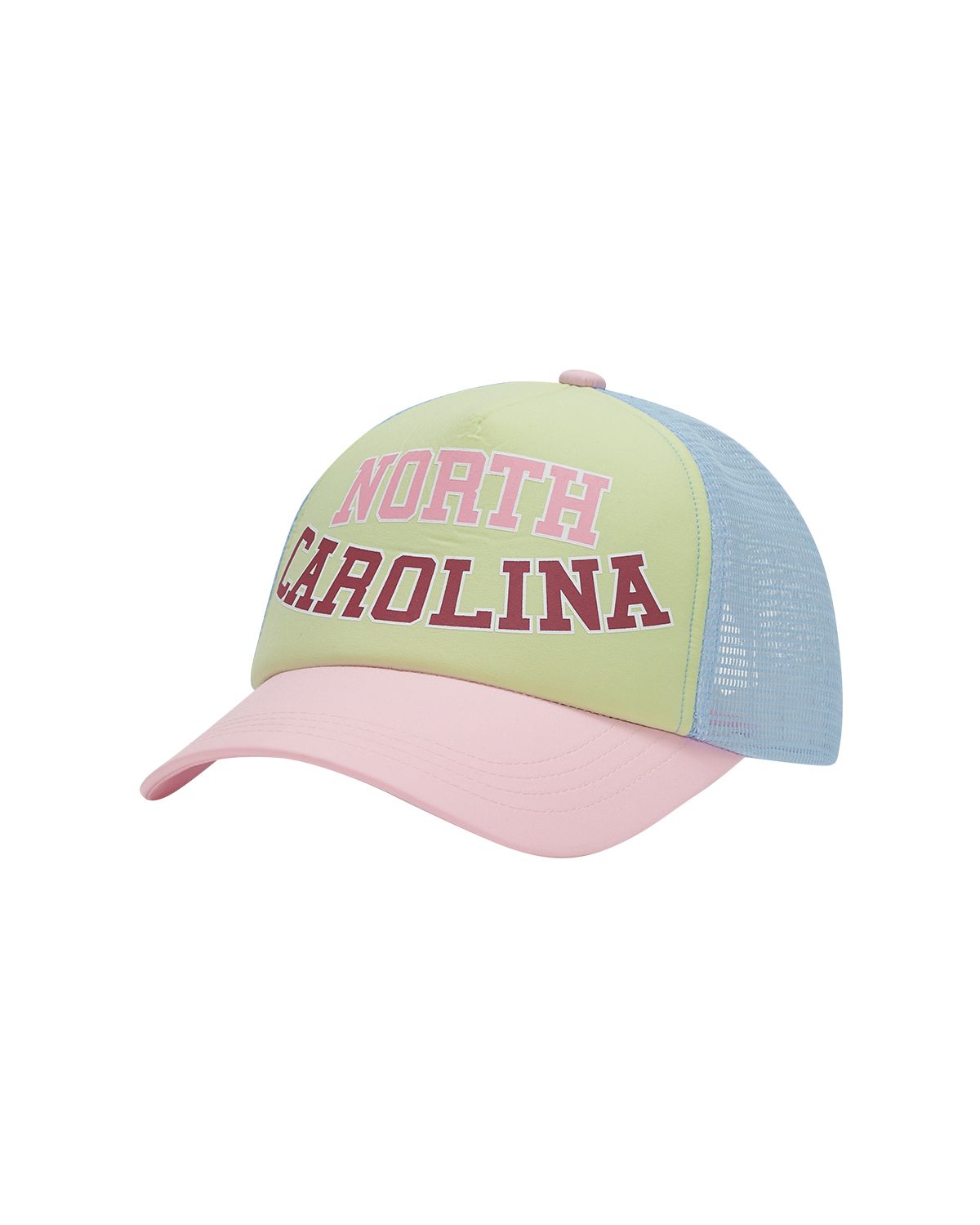 더뮤지엄비지터(THEMUSEUMVISITOR) NORTH CAROLINA COLOR MESH CAP (MINT)