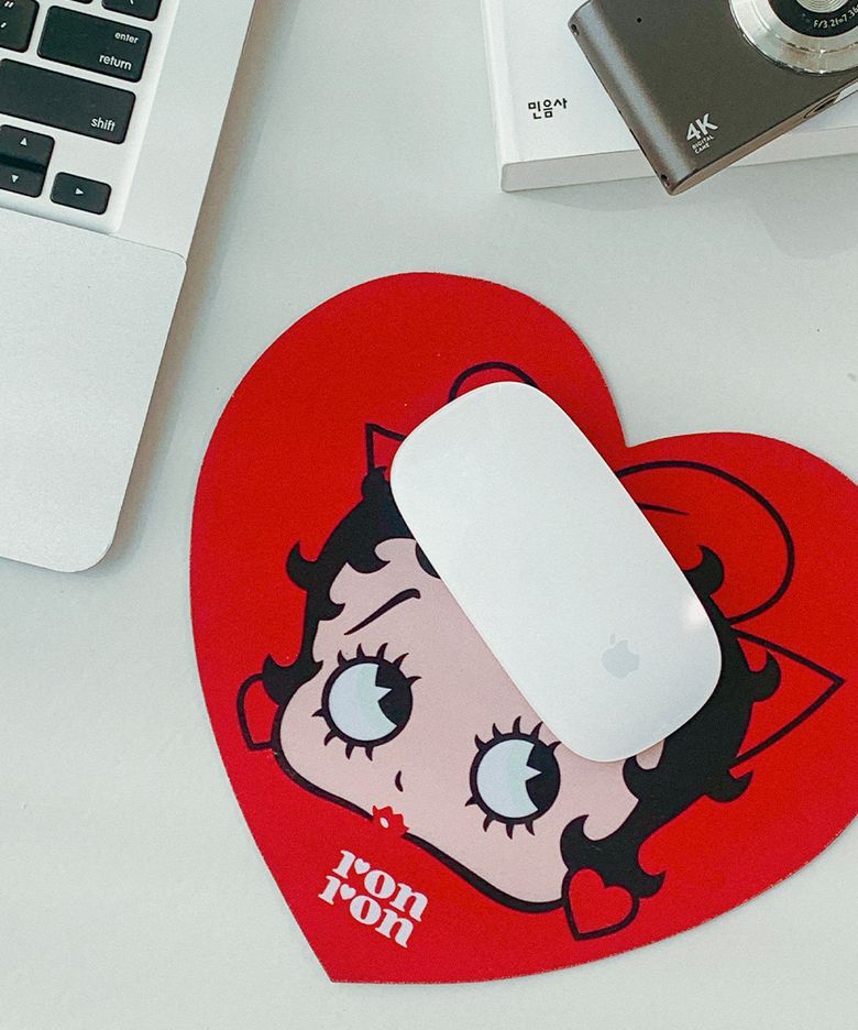 BETTY BOOP MOUSE PAD RED