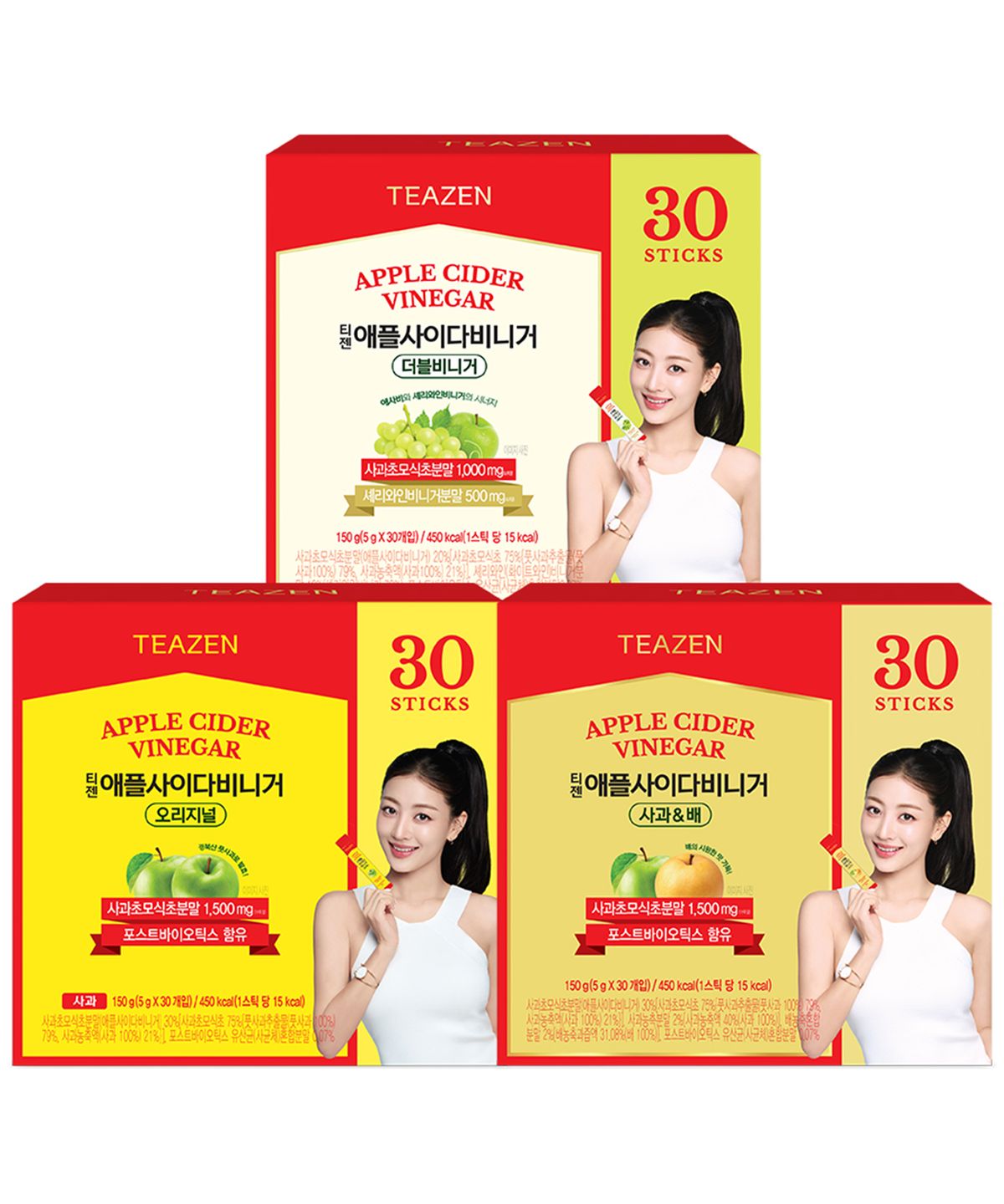 티젠(TEAZEN) 애사비 30스틱 (3종 택1)
