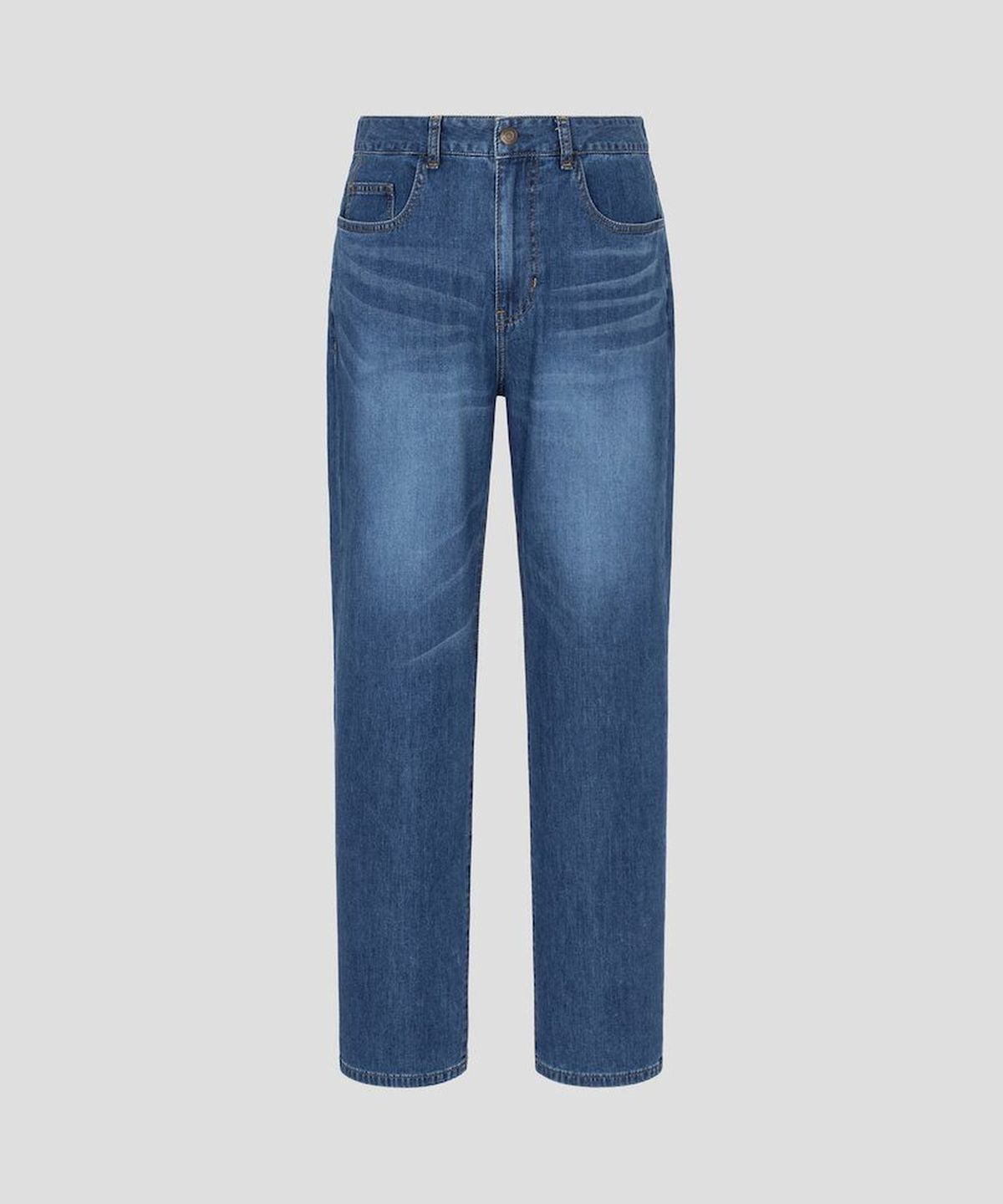 빈폴 멘(BEANPOLE MEN) 여름 컴포트핏 데님 팬츠  블루