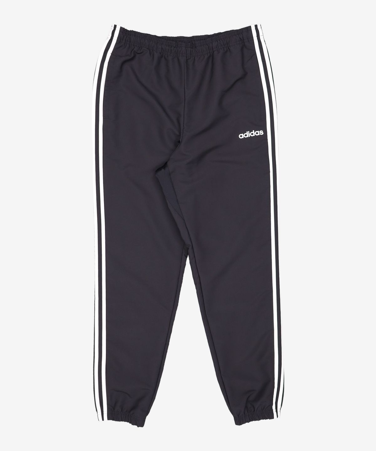 아디다스(ADIDAS) 에센셜 3S 윈드 팬츠 - 블랙:화이트 / DQ3100 L