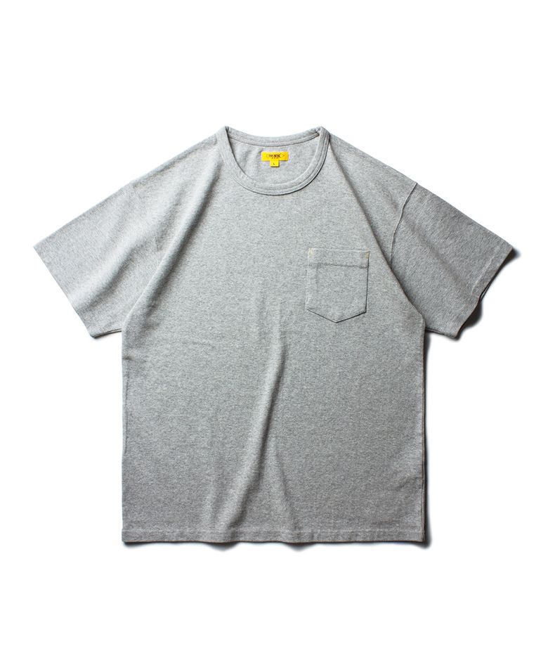 CLASSIC POCKET TEE [MELANGE GREY]
