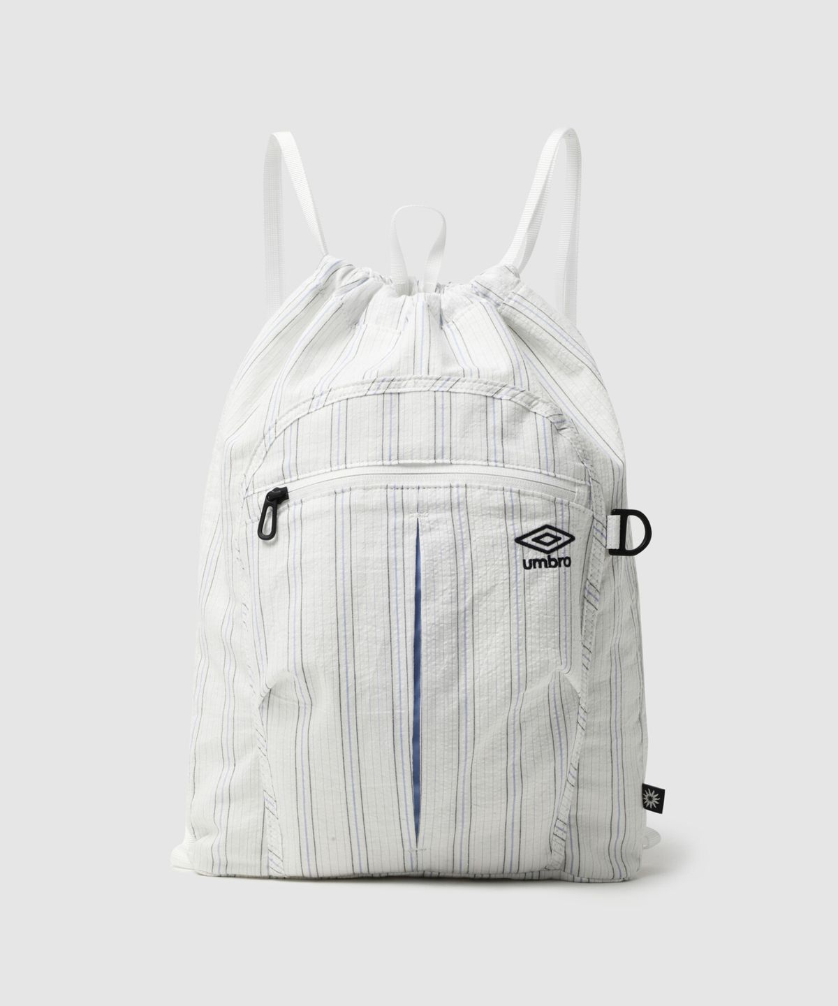 엄브로(UMBRO) 코지 드로우색 백팩 화이트 UR222CBP61