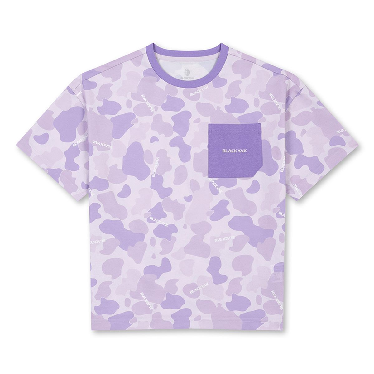 블랙야크 키즈(BLACK YAK KIDS) 소로나 카모프린트 반팔티셔츠 S_PU