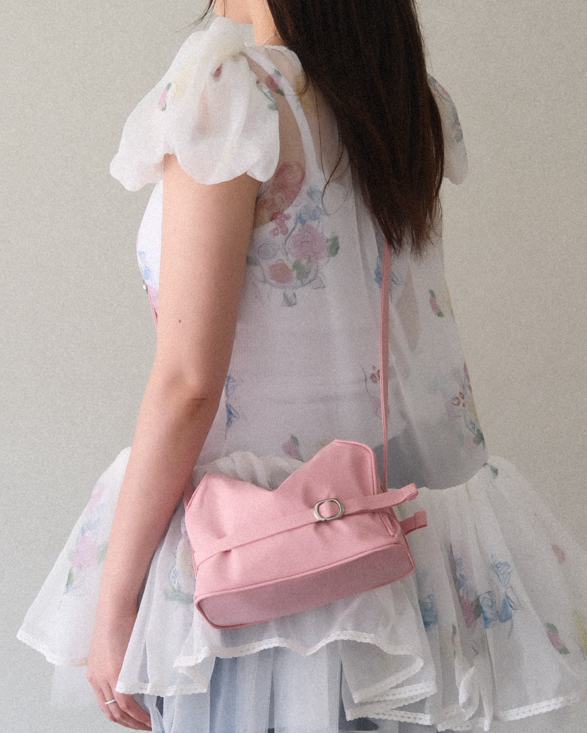 혜키(HYEKI) POTY MINI CROSS BAG / PINK