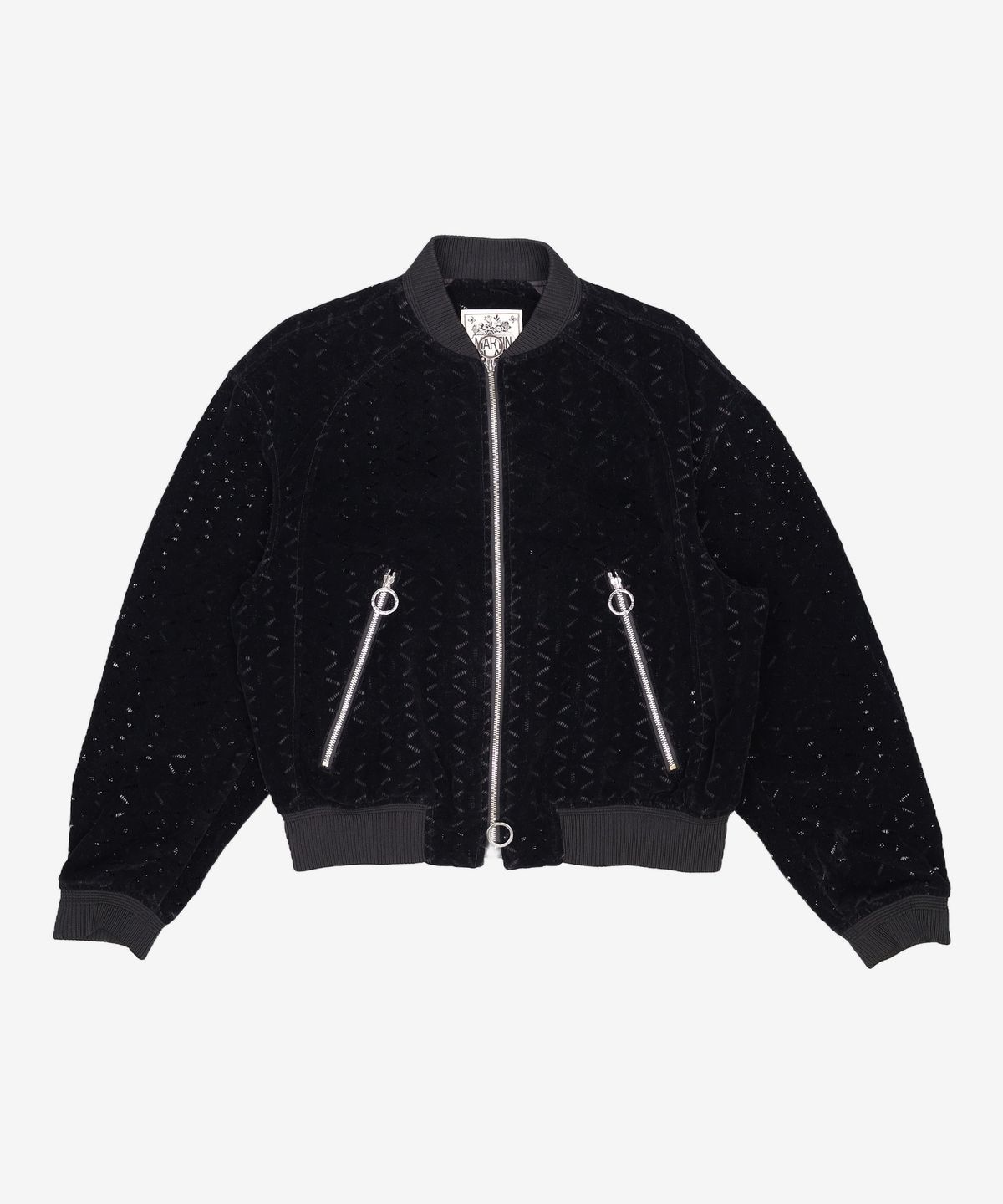 마틴플랜(MARTIN PLAN) Sun punch Patch Jacket - BLACK S