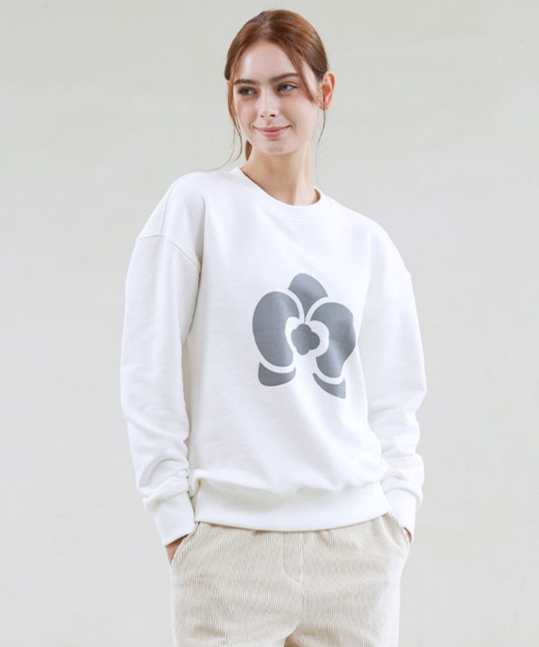 호접란 로고 스웻셔츠  (2 colors)