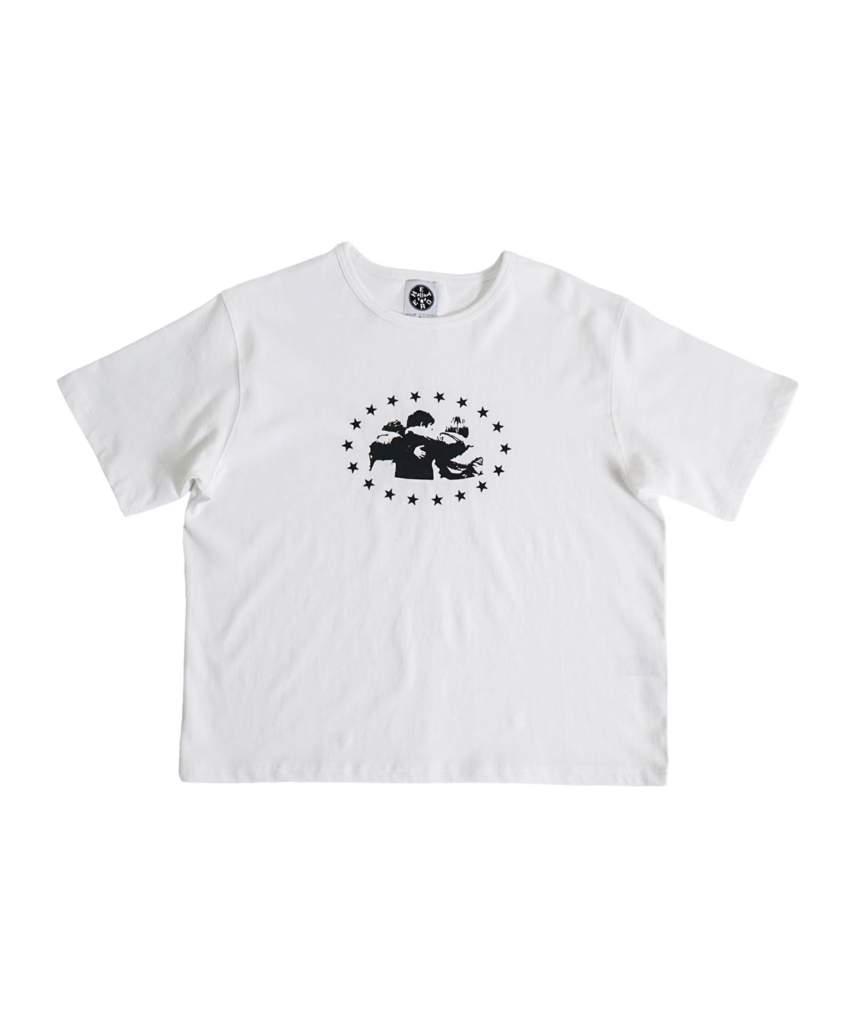 헤테로(HETERO) Buddies Shrunken T-shirt (White)