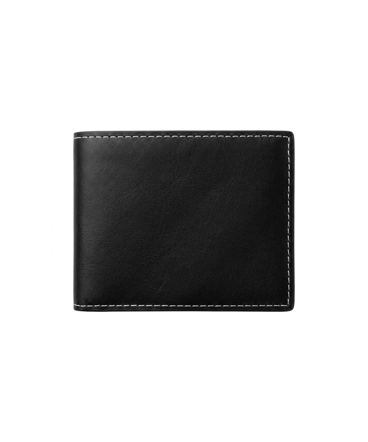 브로그앤머로우(BROGUE AND MORROW) 반지갑 Bifold Wallet (Black, Green)