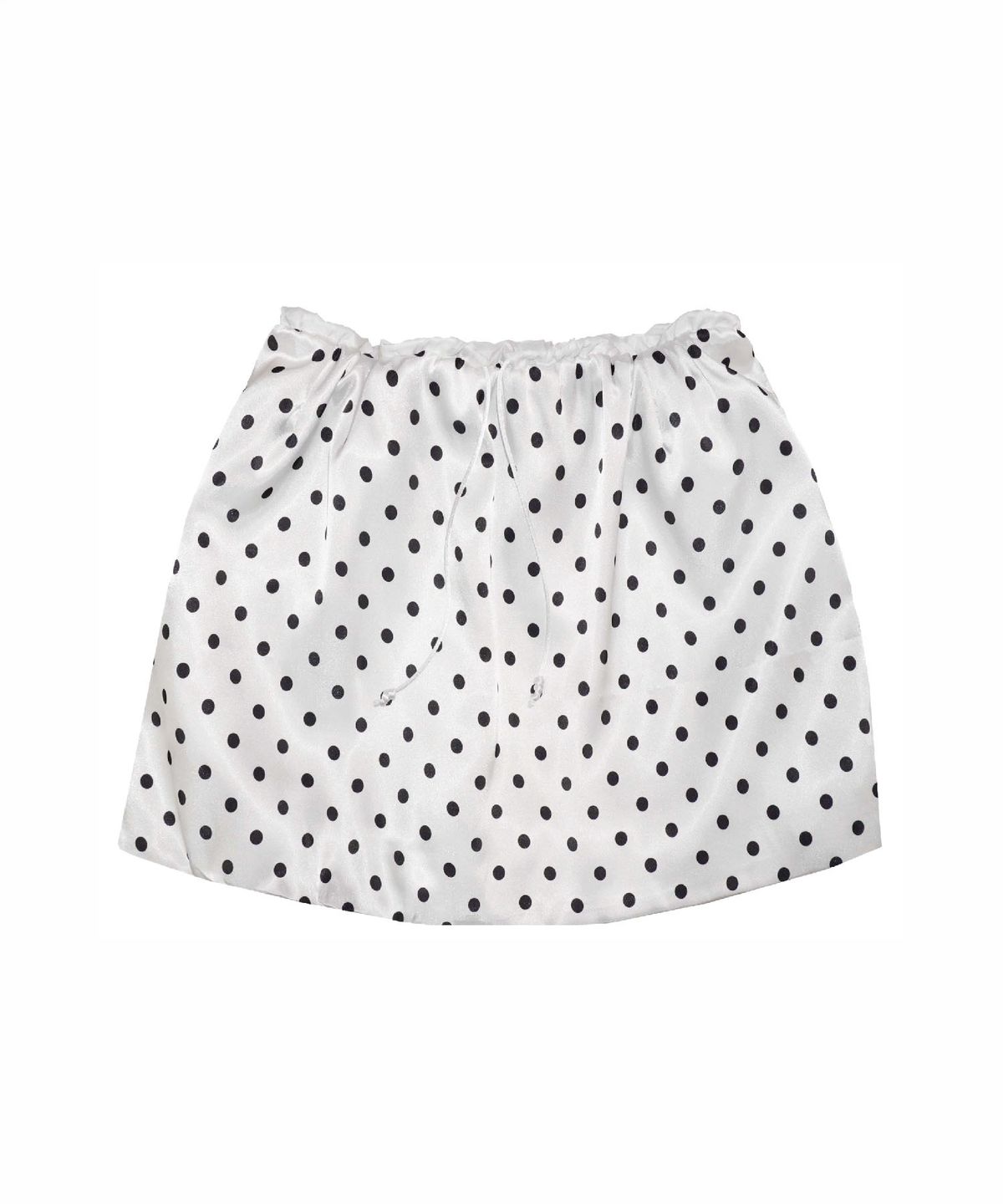 오드민(ODDMIN) Satin Dot Mini Skirt