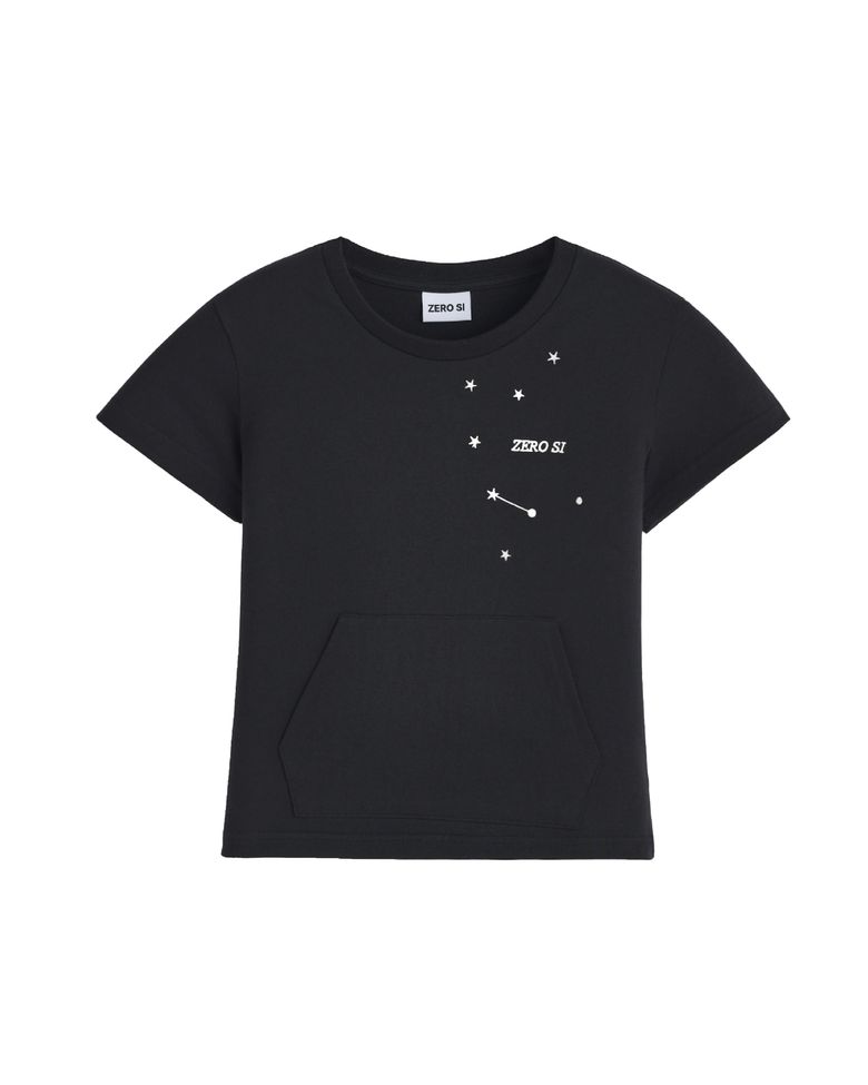 (W) ZRS Star Pocket Short Sleeve (BLACK)