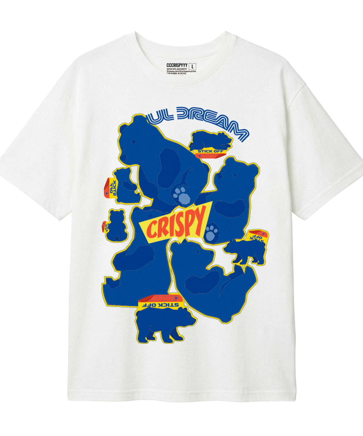 크리스피(CCCRISPYYY) Lemon-Bear01 Tee