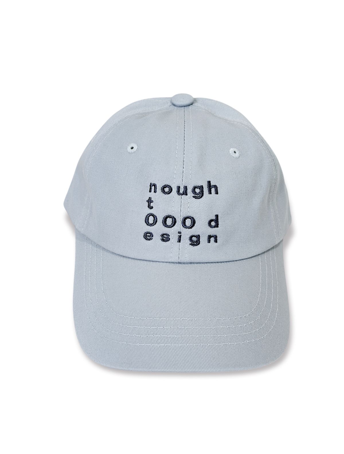 노우트(NOUGHT) 000디자인 로고 볼캡 / 그레이