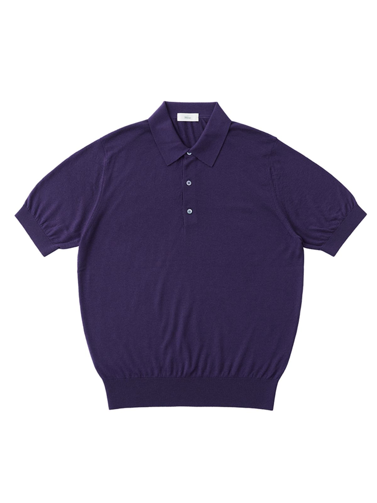 베르노(VERNO) 26SS Cashtouch short sleeve polo knit Purple