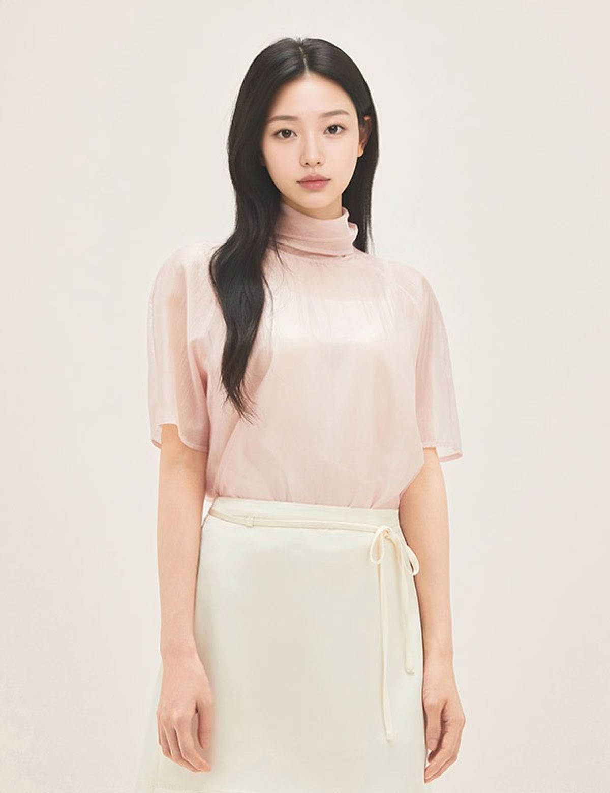 로엠(ROEM) RE 타이 블라우스(RMBLG23ST1 ) RMBLG26ST3