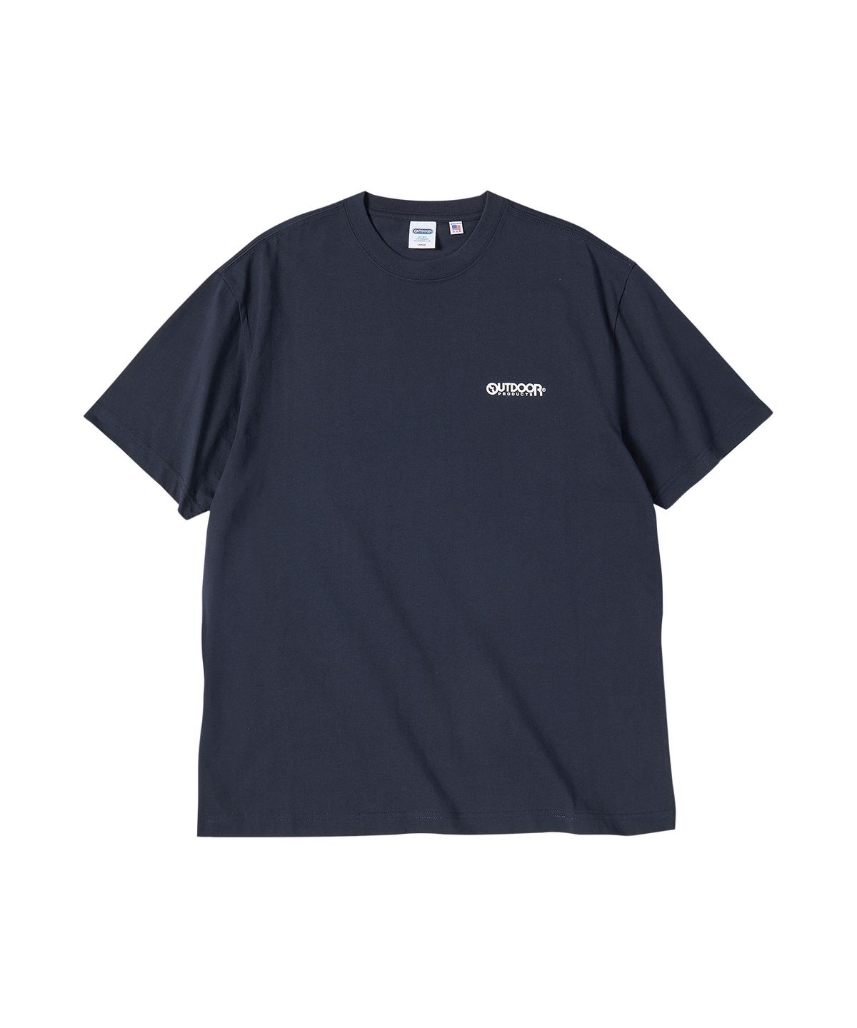 아웃도어 프로덕츠(OUTDOOR PRODUCTS) 모노 스탠다드 로고 티셔츠 (네이비)
