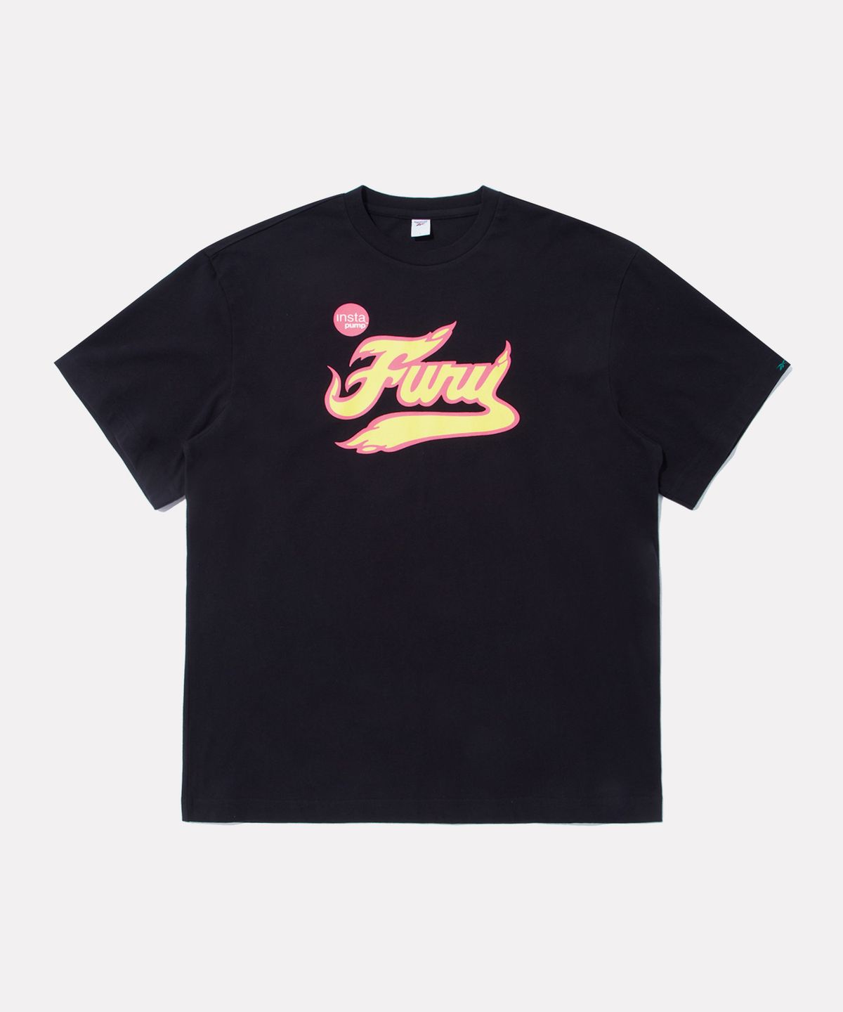 리복(REEBOK) [리복x발란사] 퓨리 반팔티 - 블랙