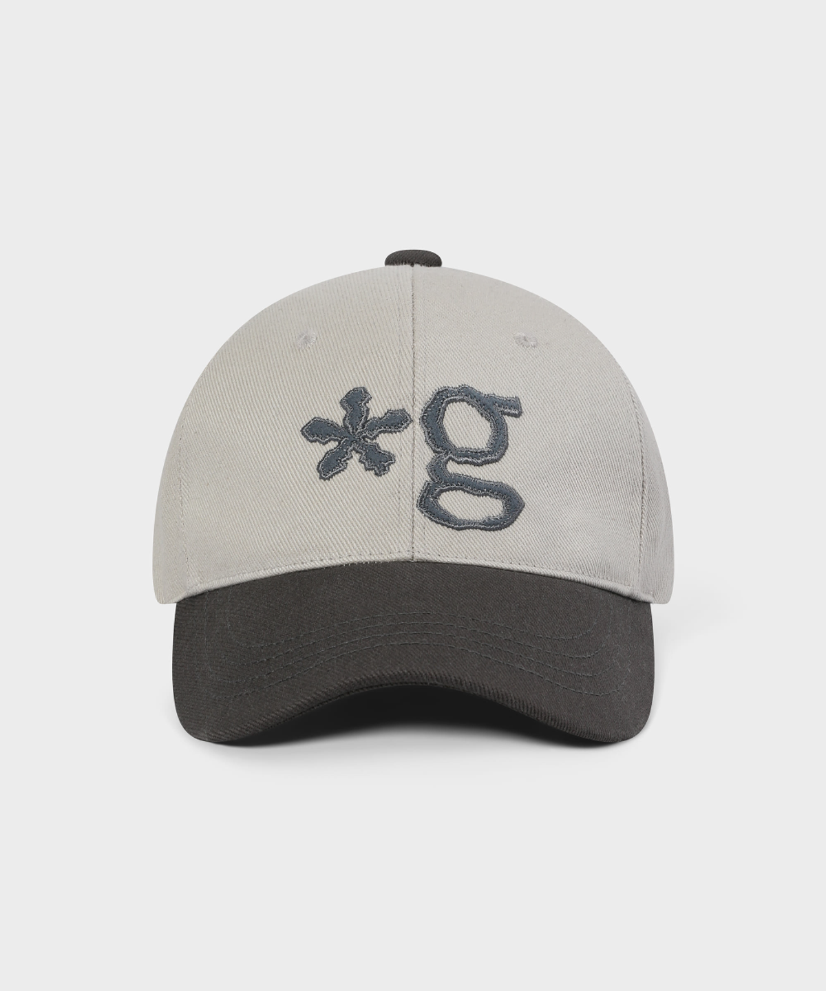 글런든(GRUNDEN) NEW LOGO 6 PANEL CAP (BEIGE-GREY)