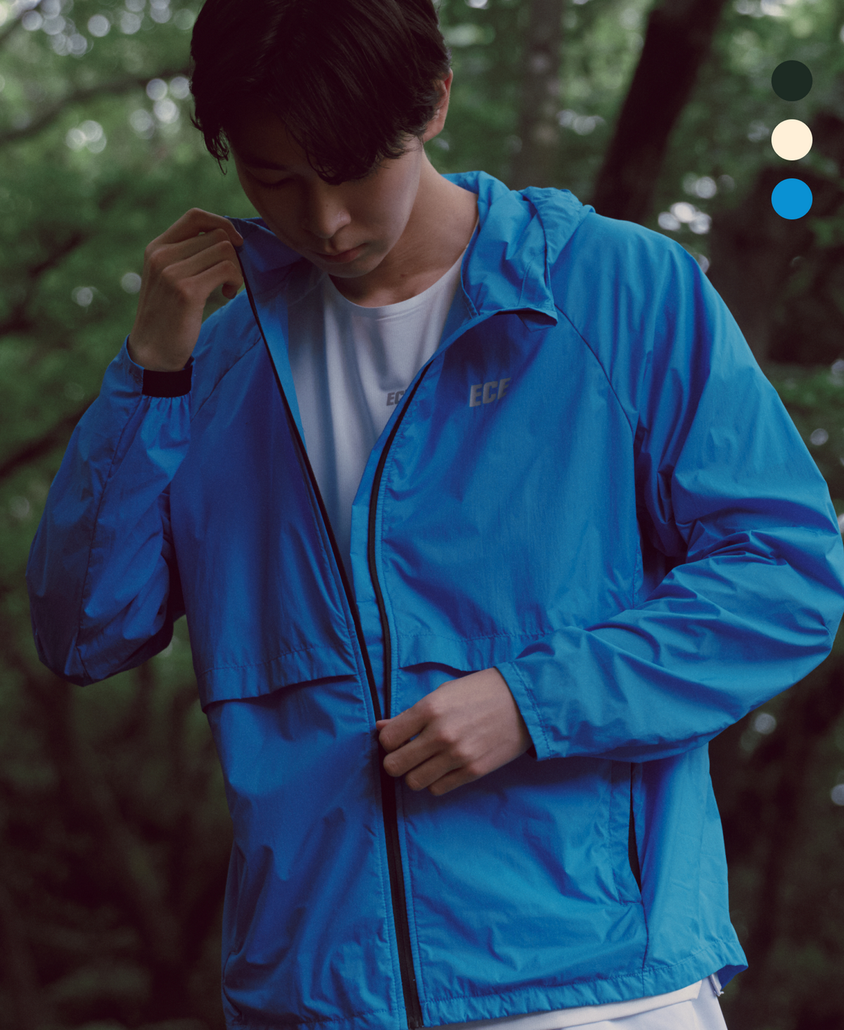 얼스캄에라(EARTH CALM ERA) 벤틸레이션 액티브 바람막이_3컬러