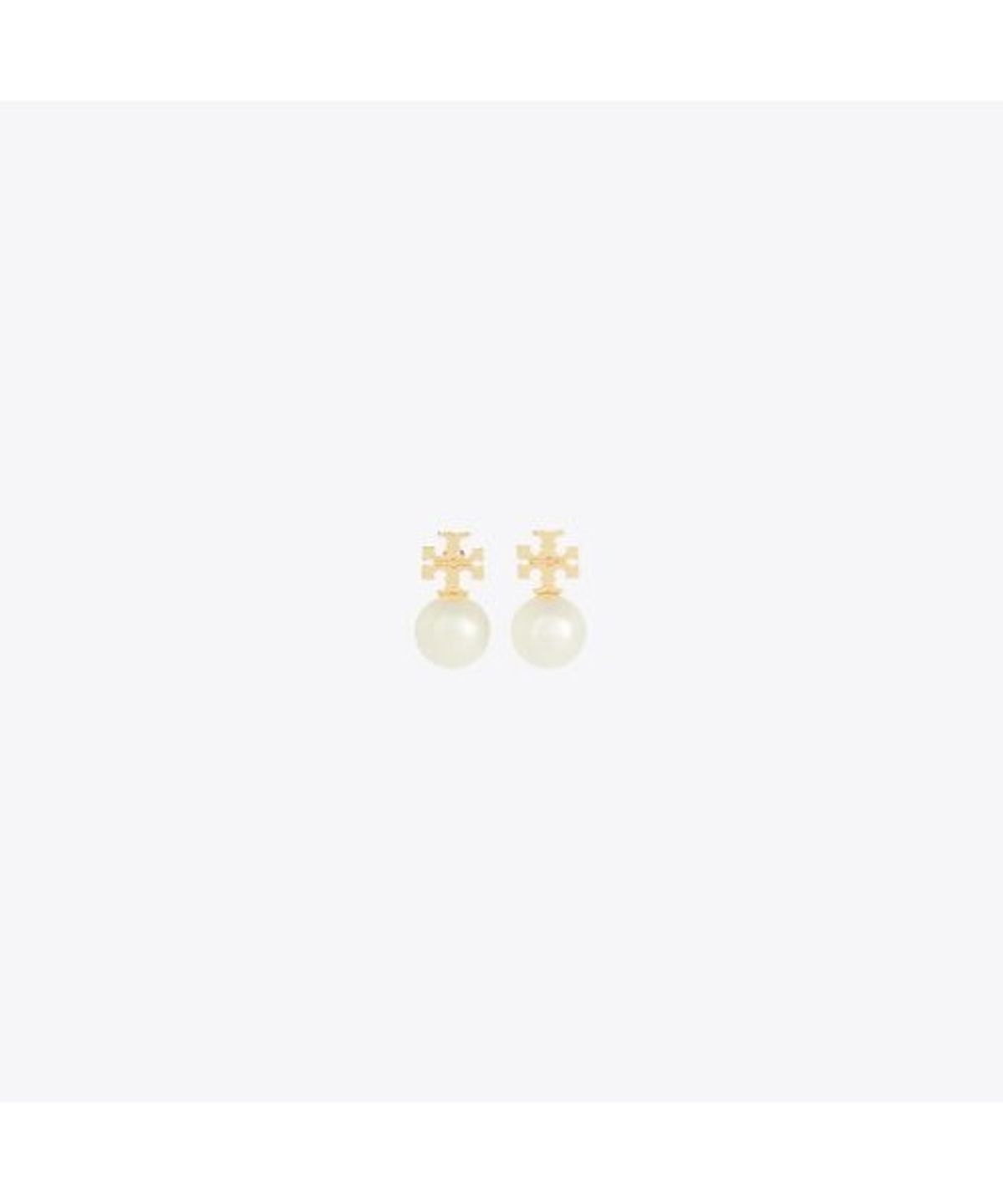 토리버치(TORYBURCH) 문댄스 펄 스터드 이어링 - 토리 골드 / 펄