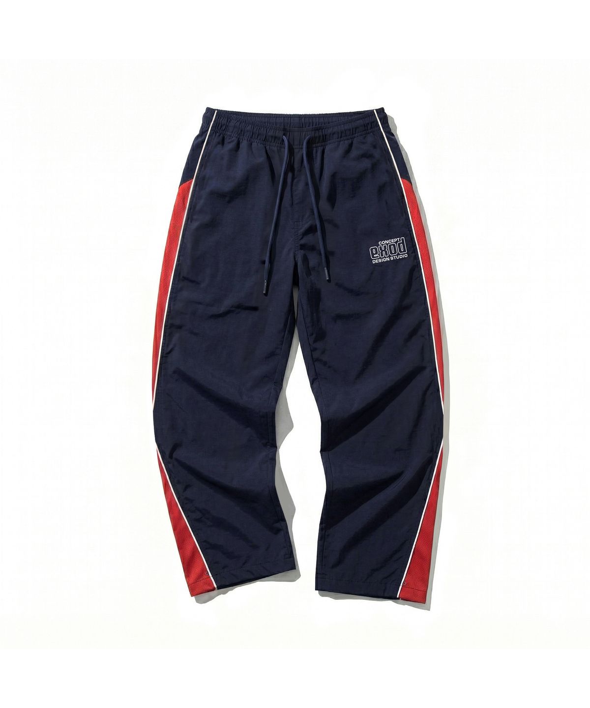 엑스트라오디너리(EXTRAORDINARY) COLOR-BLOCK TRACK PANT NAVY