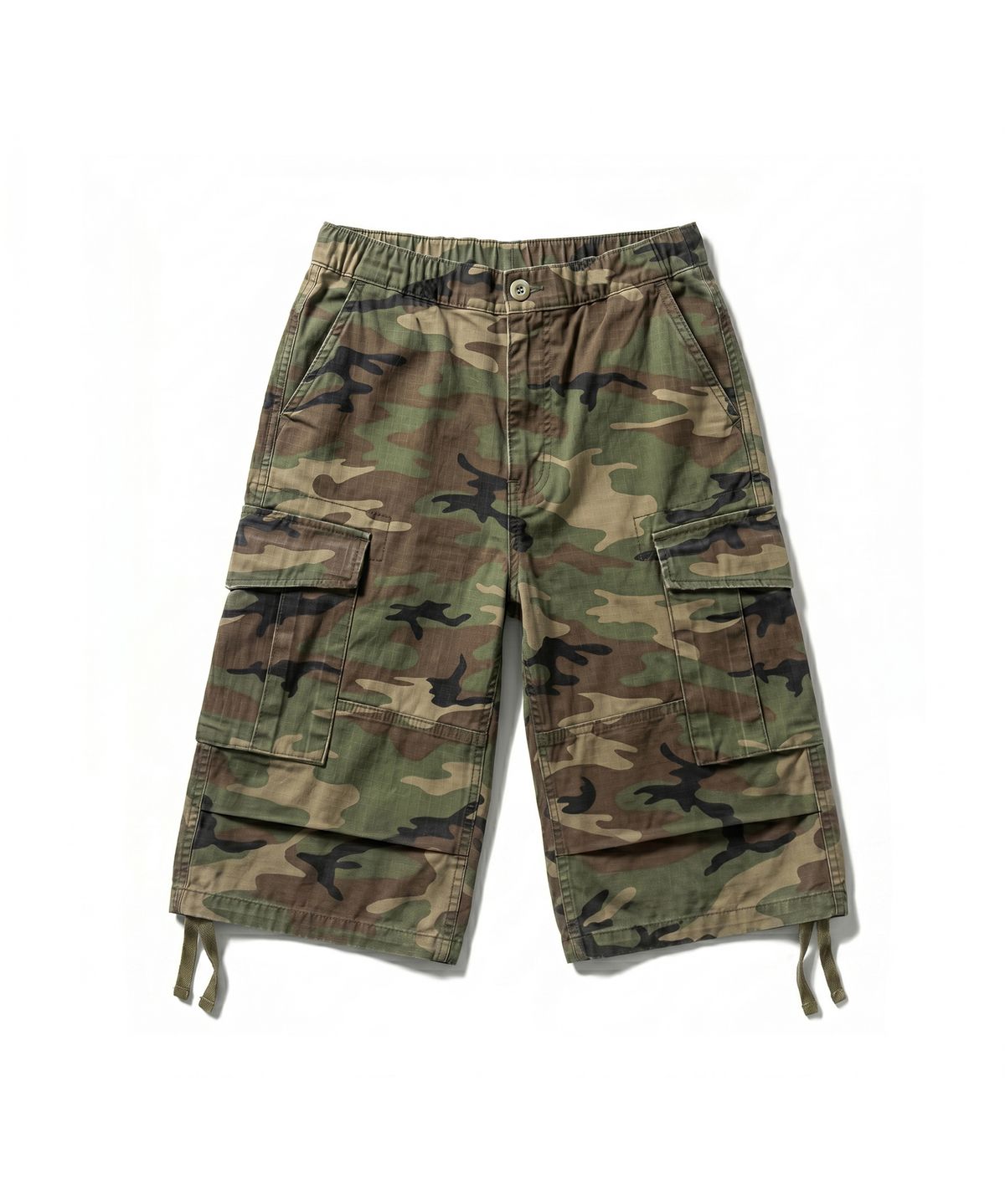 엑스트라오디너리(EXTRAORDINARY) MIL CAMO RIPSTOP CARGO SHORT CAMO