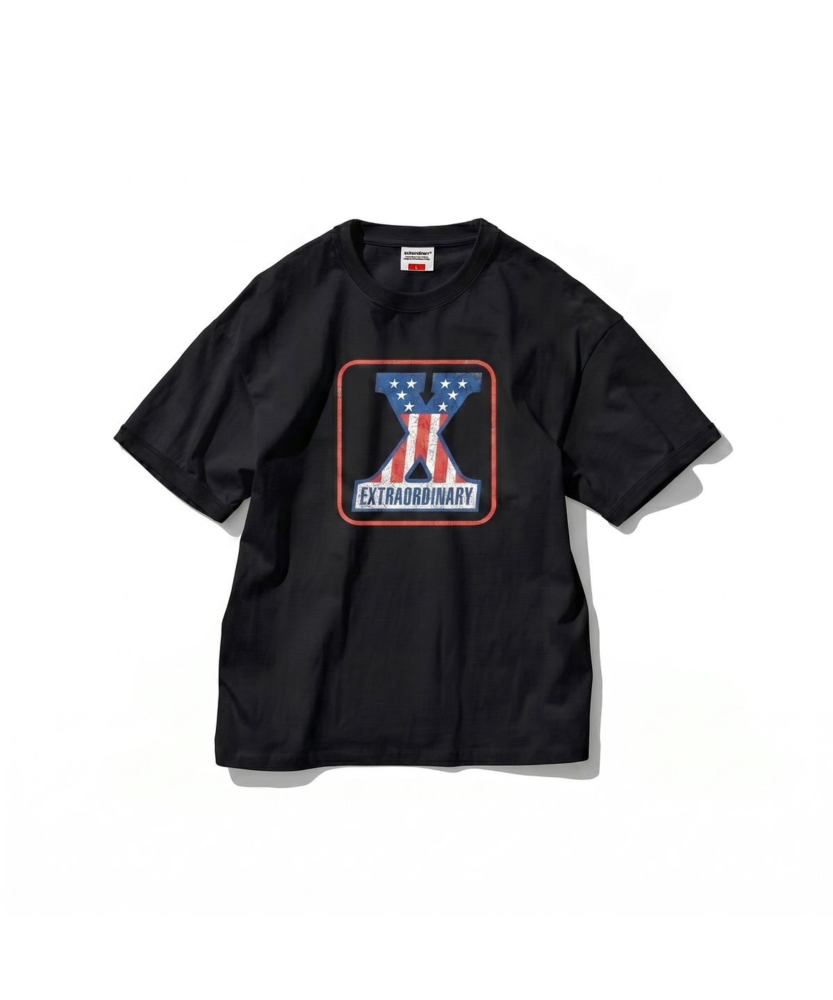 엑스트라오디너리(EXTRAORDINARY) NUMBER X TEE BLACK
