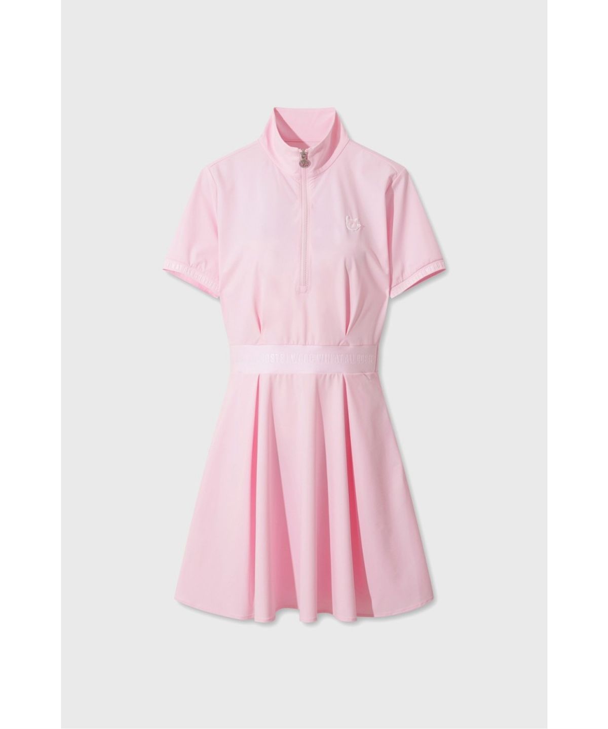 왁(WAAC) Cool Tricot Half-Zip Dress WWTCM26405PIL