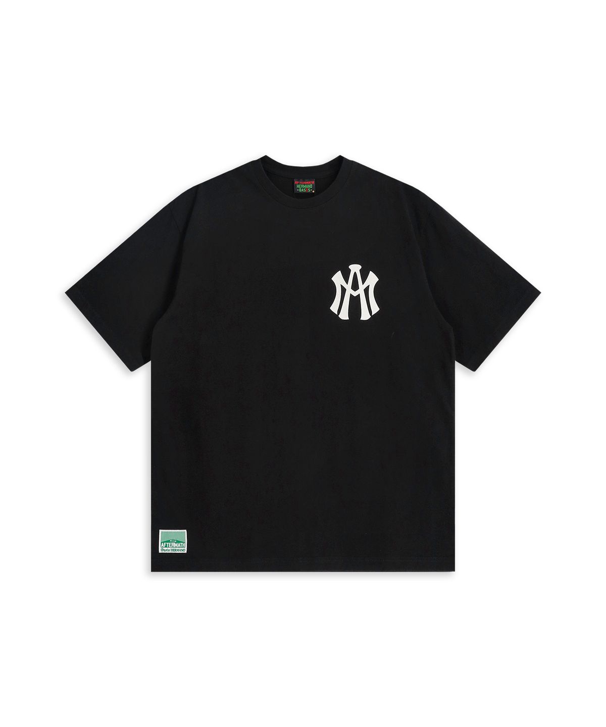 애프터매스(AFTERMATH) ATM LOGO TEE BLACK