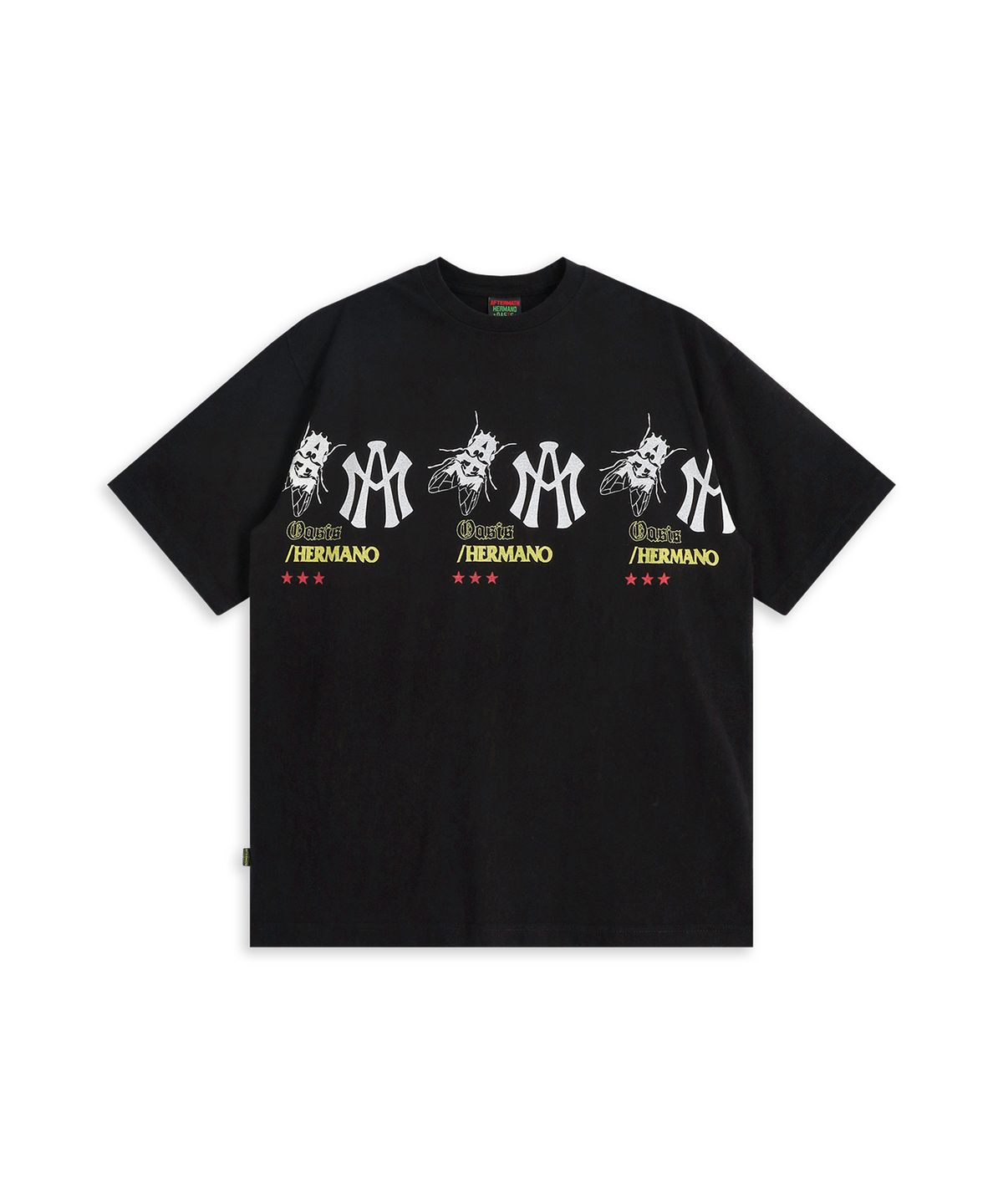 애프터매스(AFTERMATH) FLY LOGO TEE  BLACK