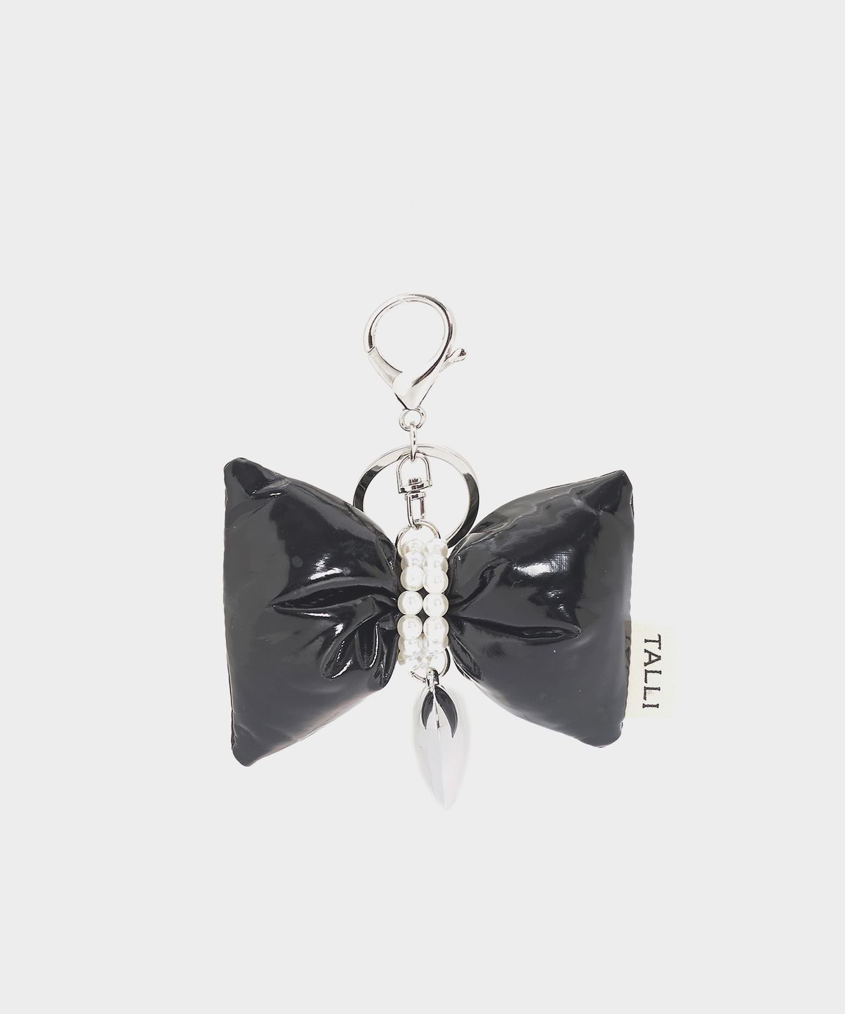 탈리(TALLI) 글로시 펄 키체인_블랙