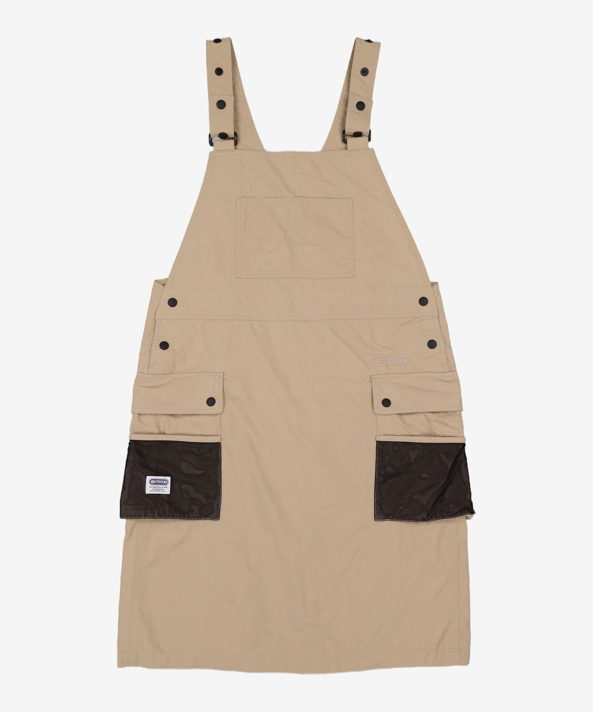 아웃도어 프로덕츠(OUTDOOR PRODUCTS) 코튼/폴리 버클 오버롤 스커트 C/P BUCKLE OVERALLS SKIRTS M