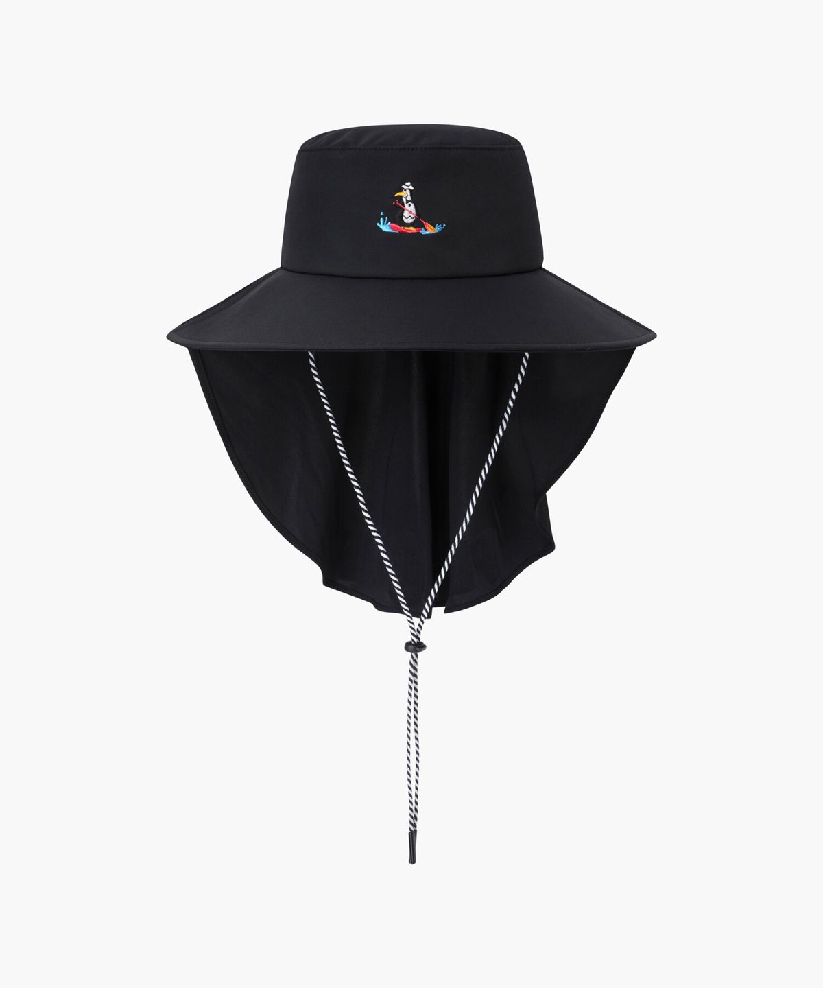 먼싱웨어(MUNSINGWEAR) 여성 백커버 버킷햇 블랙 MR222LCP52