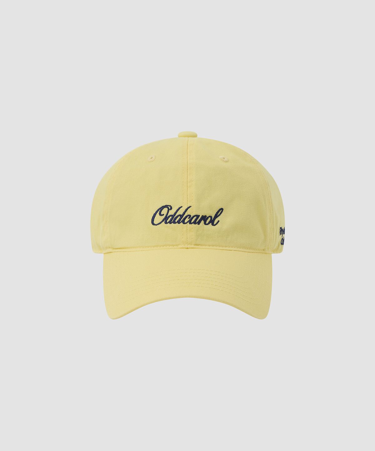 오드캐롤(ODDCAROL) 오드캐롤 로고 캡_옐로우