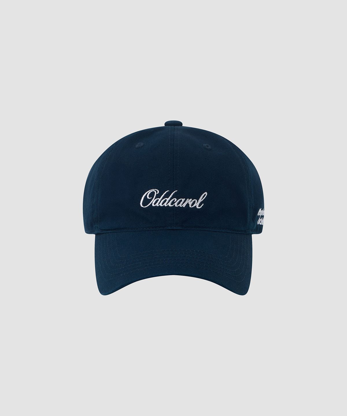 오드캐롤(ODDCAROL) 오드캐롤 로고 캡_네이비