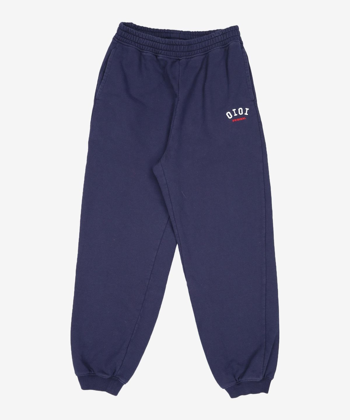 오아이오아이 컬렉션(OIOI COLLECTION) BASIC LOGO SWEATPANTS [NAVY] M