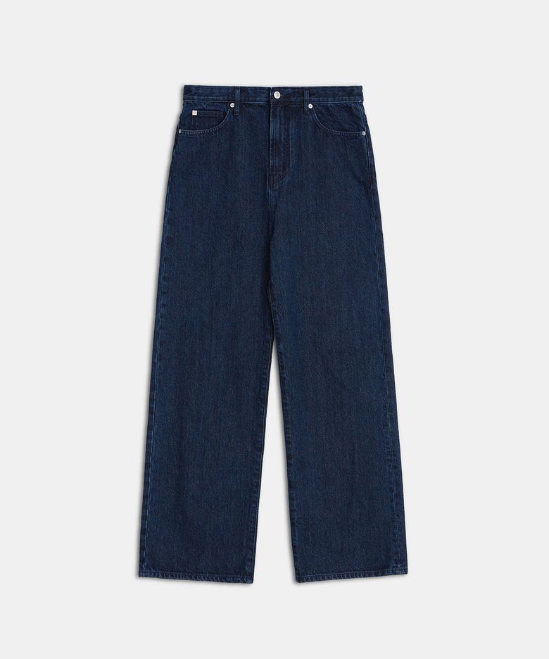 Mariam wide fit jeans dark blue wash