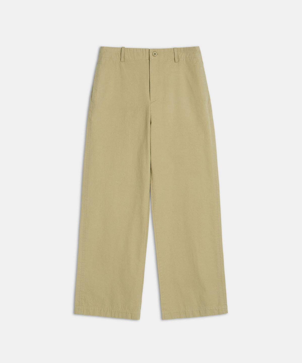 라벨아카이브(LABELARCHIVE) W Marvin twill cotton chino pants sand khaki