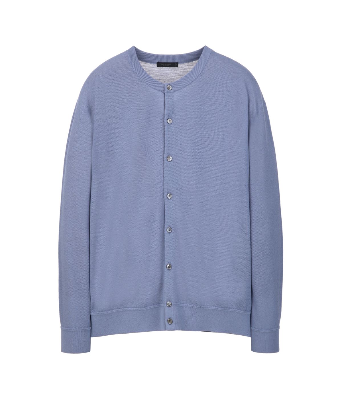 질스튜어트뉴욕 맨(JILLSTUART NEWYORK MEN) 코튼 강연 크루넥 가디건 - 블루 (JNSW6B507B2)