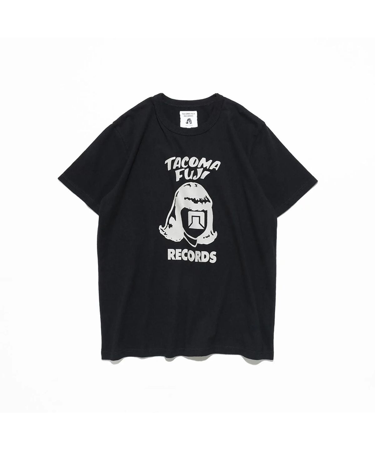 타코마 후지 레코드(TACOMA FUJI RECORDS) TACOMA FUJI RECORDS LOGO Tee 26 - BLACK