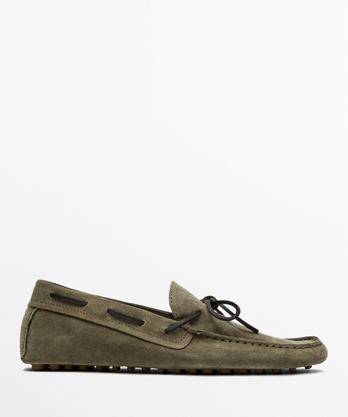 마시모두띠(MASSIMO DUTTI) 지오와 소프트 레더 레이스업 로퍼